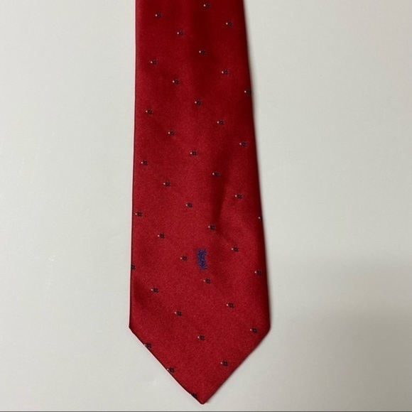 Yves Saint Laurent Vintage Silk Tie. - Picture 2 of 2
